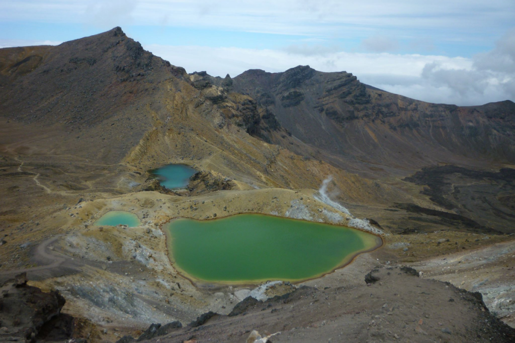 Tongariro Alpine Crossing day hike - things to do in the North Island