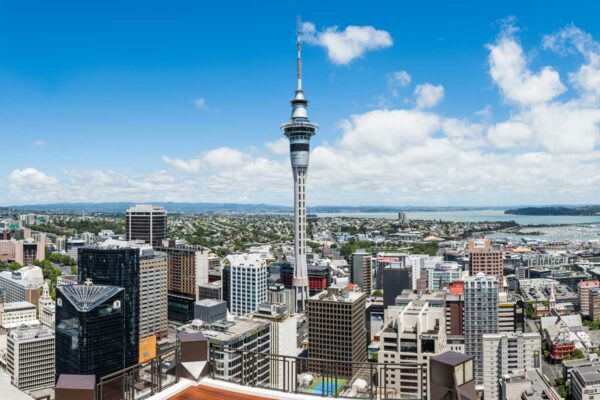 auckland sky tower self drive new zealand